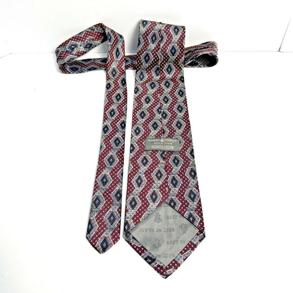 Robert Talbott Best of Class Nordstrom Neck Tie Hand Sewn Silk Made USA Mens - Picture 8 of 12